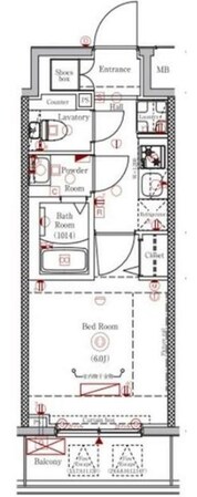 AZEST青砥の物件間取画像